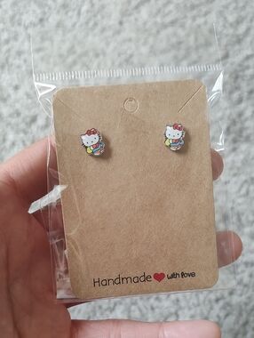 Hello Kitty Stud Earrings